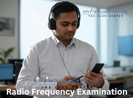 radio frequency examination by city intelligence