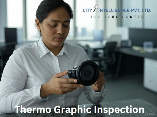 thermo graphic inspection during debugging services by city intelligence
