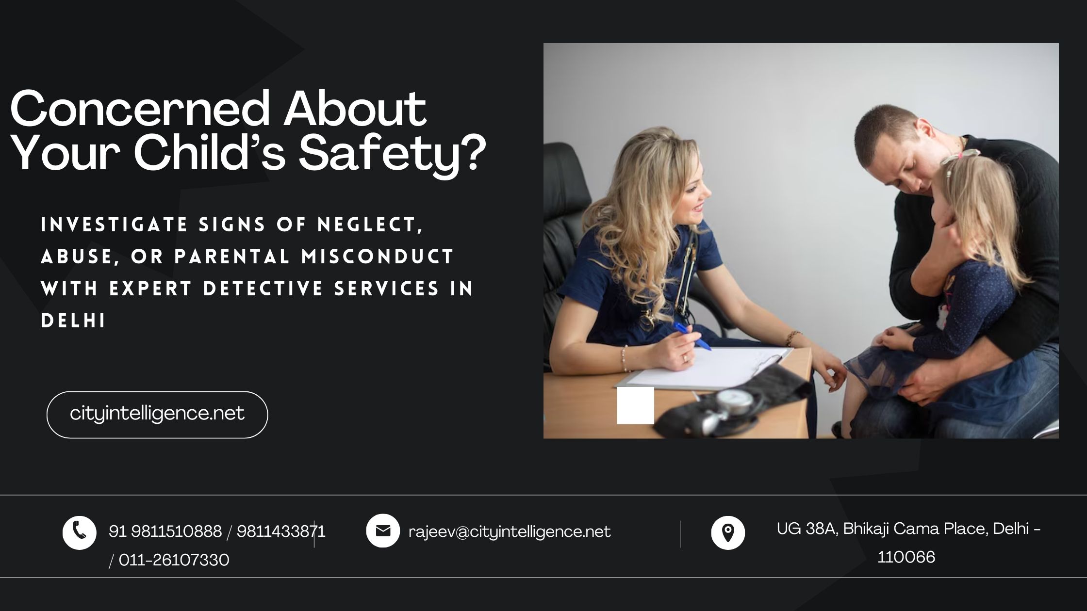 Child custody investigation consultant Delhi