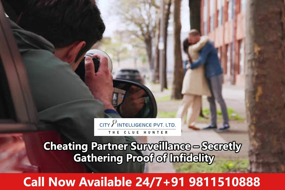 Cheating Partner Surveillance – Secretly Gathering Proof of Infidelity private detective agency in delhi