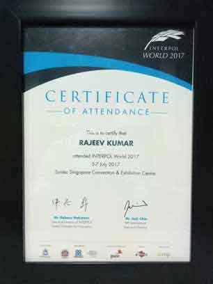 Detective Agency in Delhi getting appreciated by Interpol