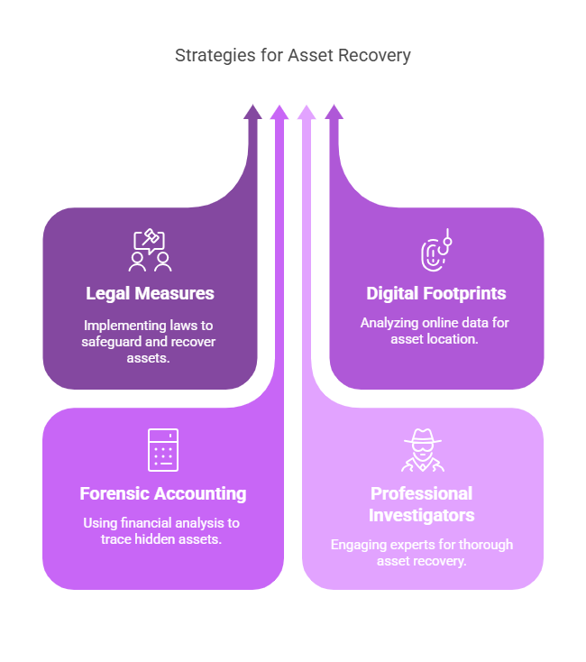 Asset tracing investigation process Delhi