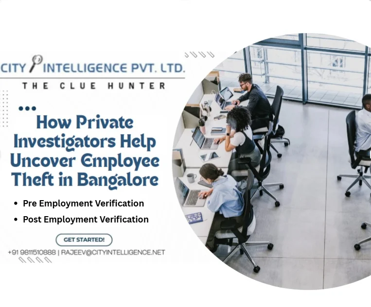 How Private Investigators Help Uncover Employee Theft in Bangalore
