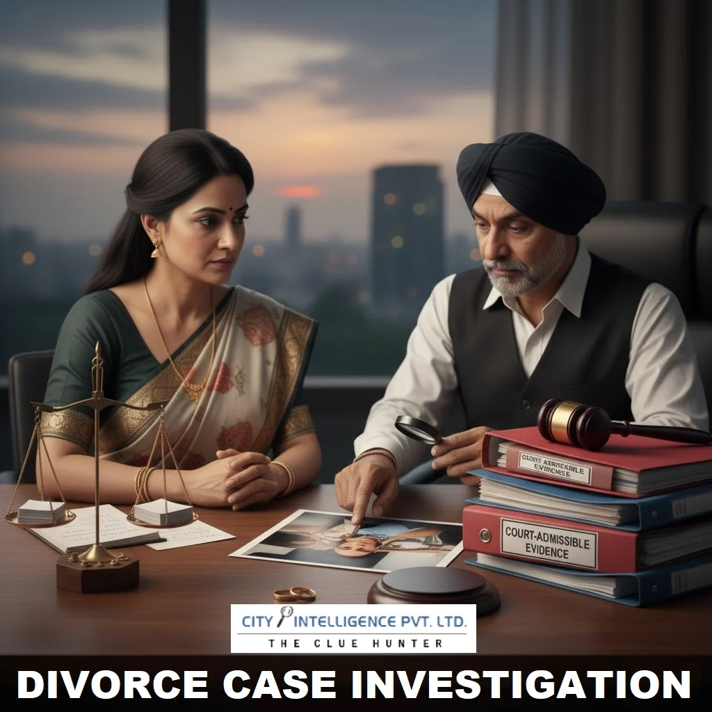 DIVORCE CASE INVESTIGATION IN DELHI, INDIA