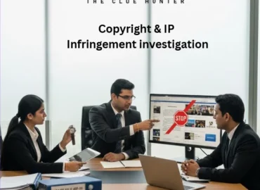 copyright and IP infringement investigation